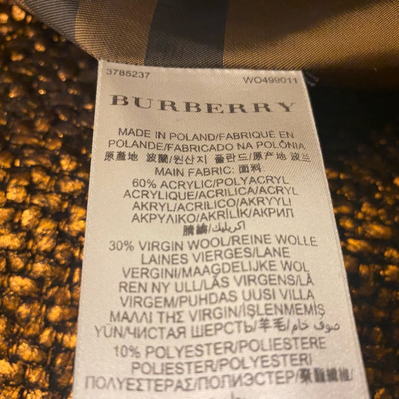 Rare Burberry metallic tweed trench coat - Picture 13 of 13